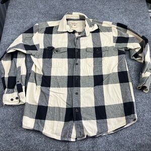Red Head Brand Co black and white plaid Medium